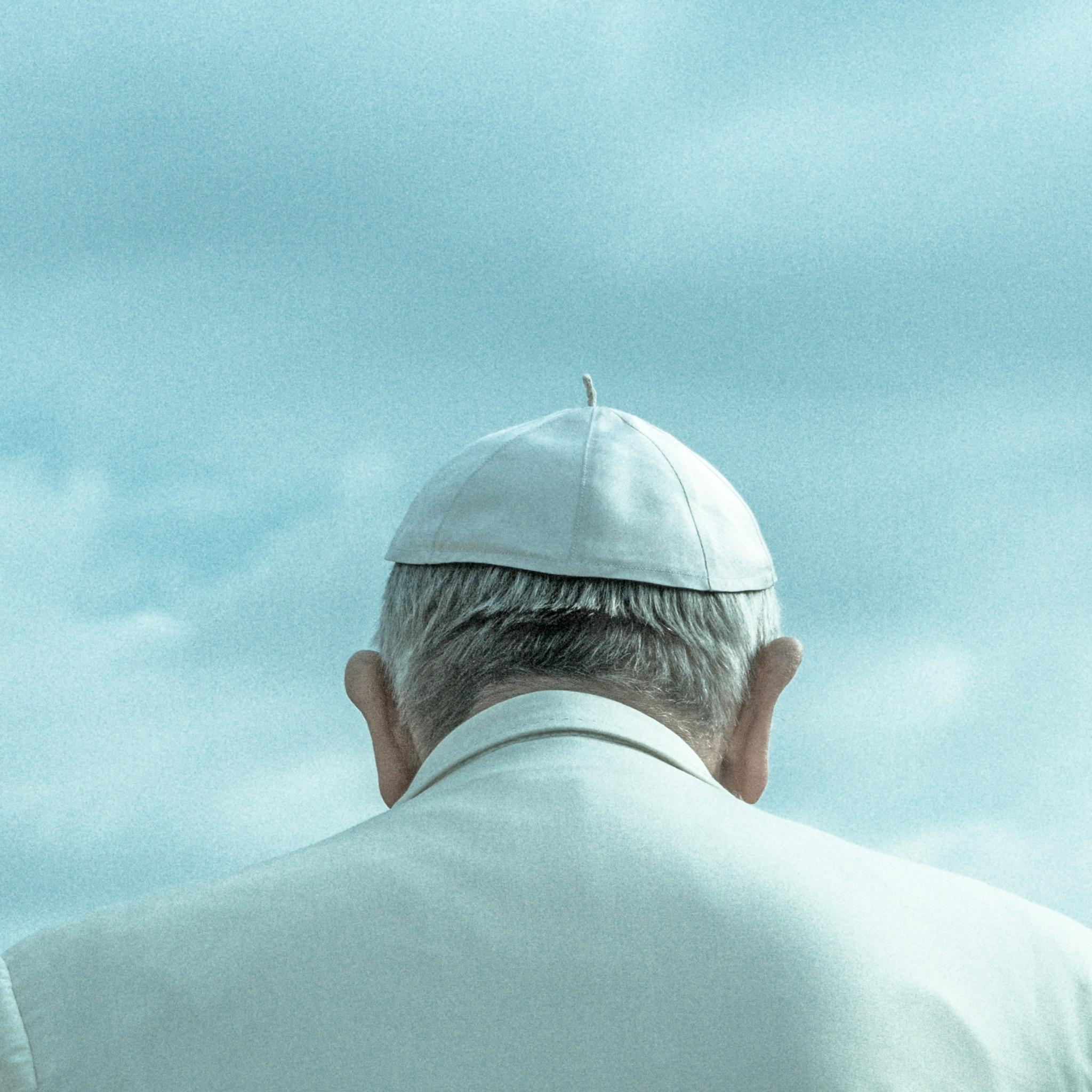 Papst von hinten