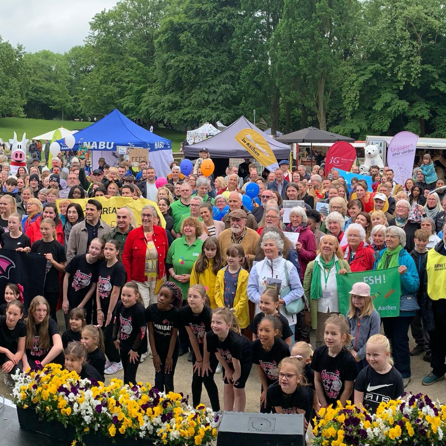 Aachen zeigt Engagement – Ein Fest für die Ehrenamtlichen der Stadt Aachen