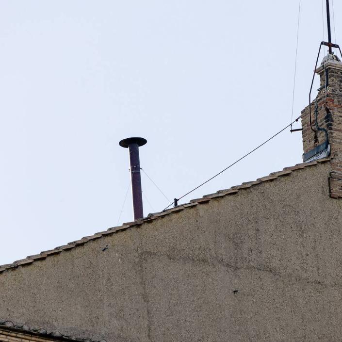 Schornstein ohne Rauch