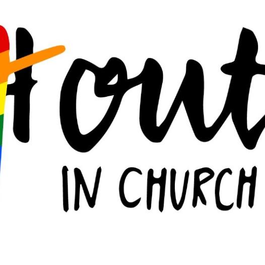 Logo out in church