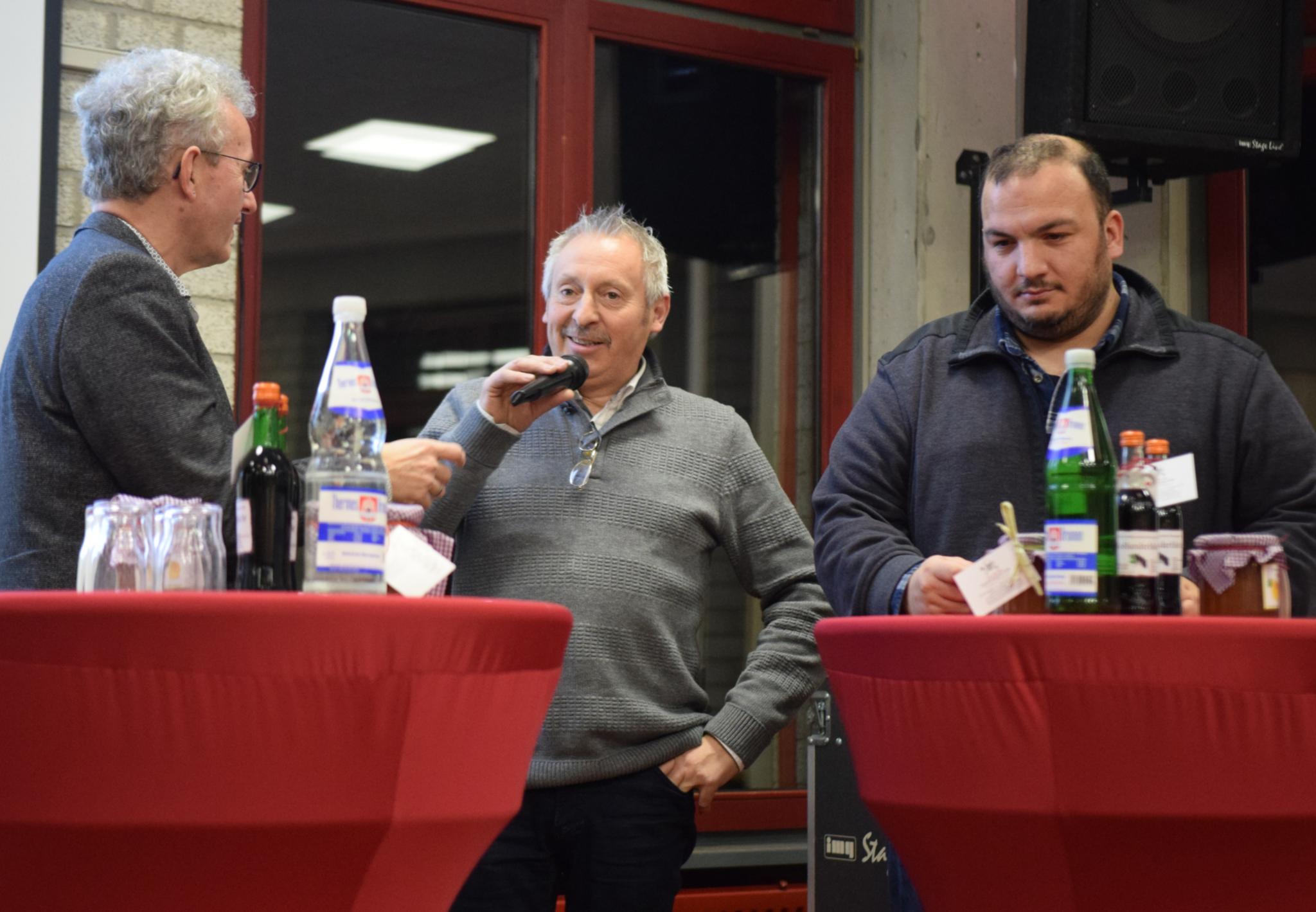 Dr. Manfred Körber im Gespräch mit Hans Ritterbecks und Önder Günay
