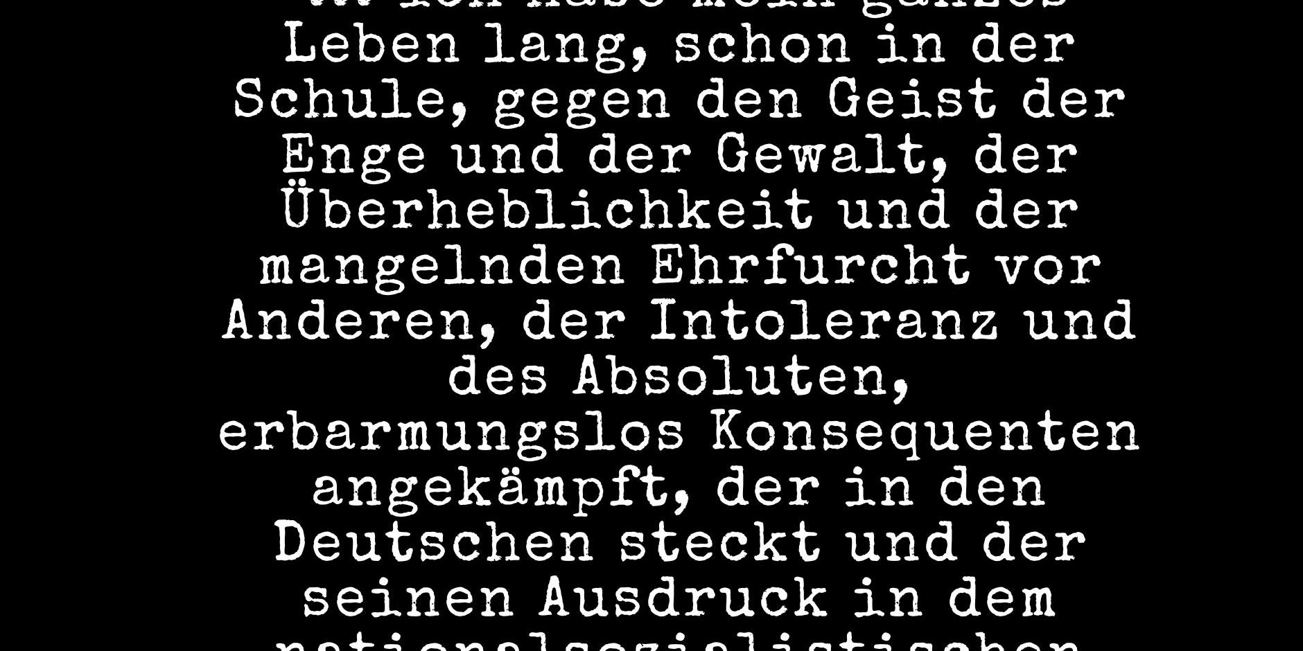 Graf von Moltke - Abschiedsbrief an seine Söhne