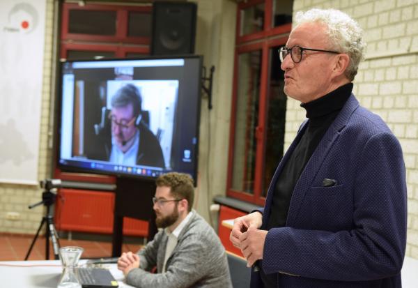 Stellten die bisherigen Ergebnisse der Bürgerbeteiligung vor (v. r. n. l.): Dr. Manfred Körber, Markus Hartmann und Dr. Wolfgang Joußen.