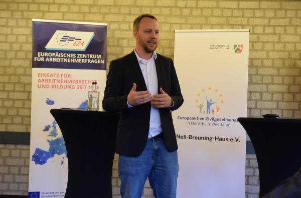 Die Reformkräfte im Europäischen Parlament brauchen Rückenwind, bekräftigte Europaabgeordneter Daniel Freund.