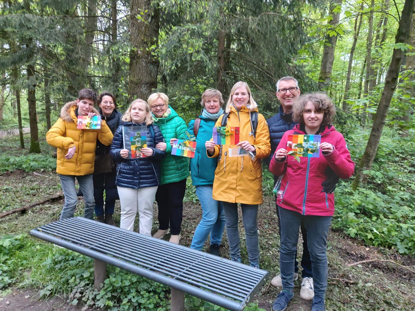 „Die KoKoBe besucht den Wald“ (c) Eva Bongartz