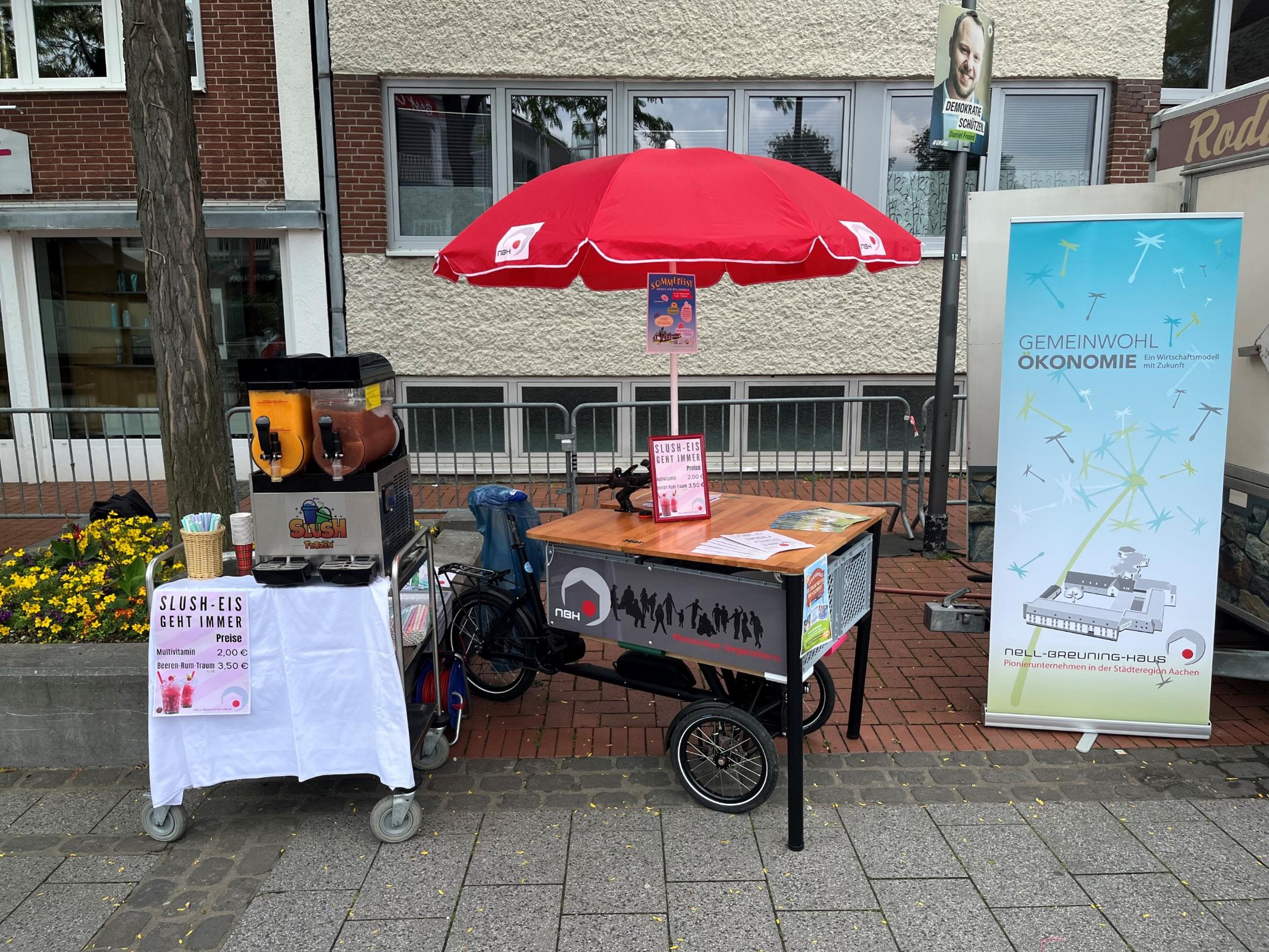 Unser Stand auf dem Feierabendmarkt