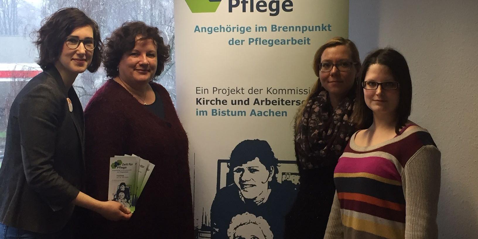 Foto Internetseite Angehörige im Brennpunkt der Pflegearbeit