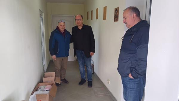 Medizinische Hilfe stand diesmal im Vordergrund. Das Bild zeigt (von links): Jacob Fixler, Rainer Rißmayer und Florin Hossu.