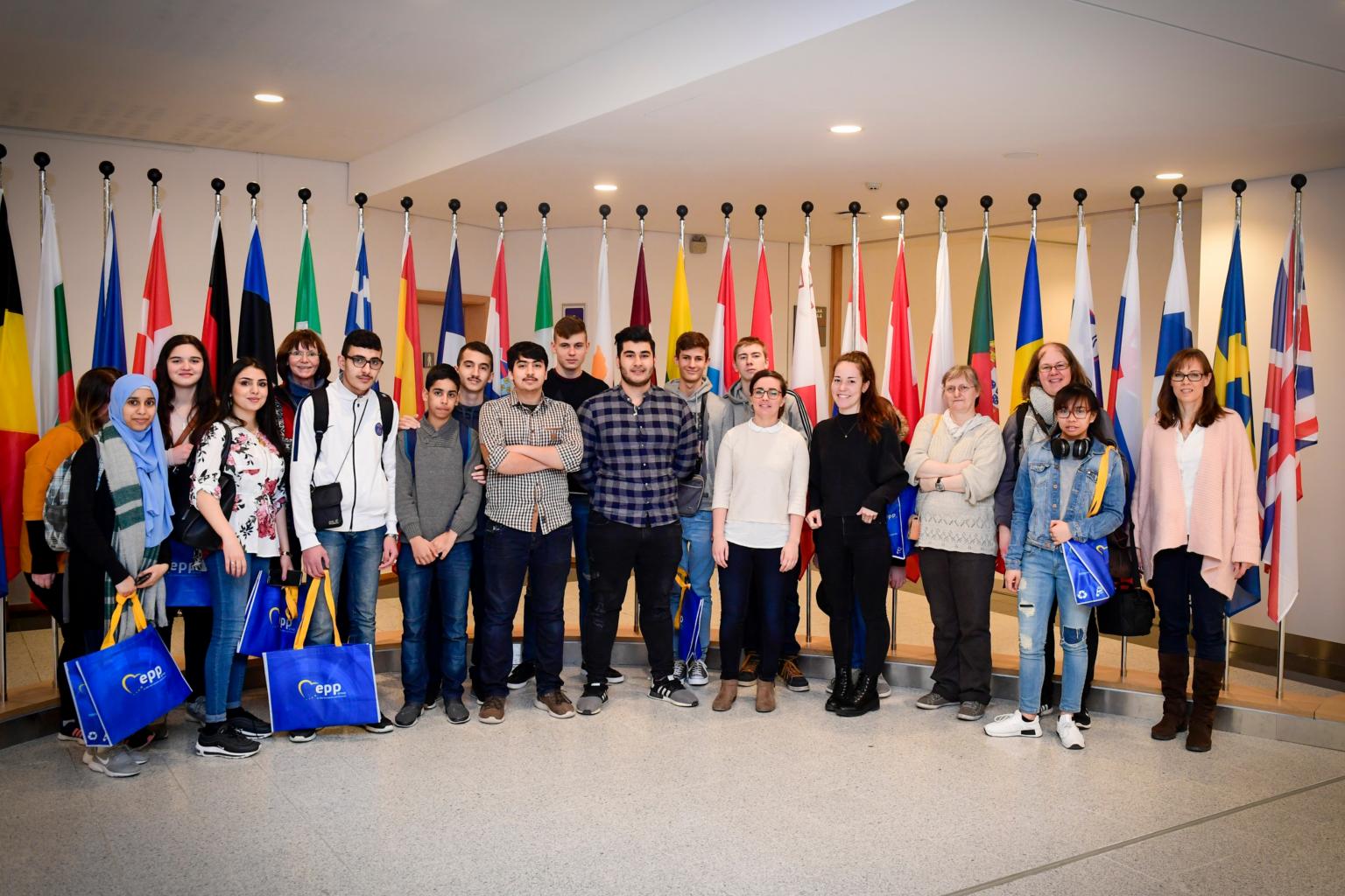 Besuch des Europaparlaments in Brüssel (c) NBH