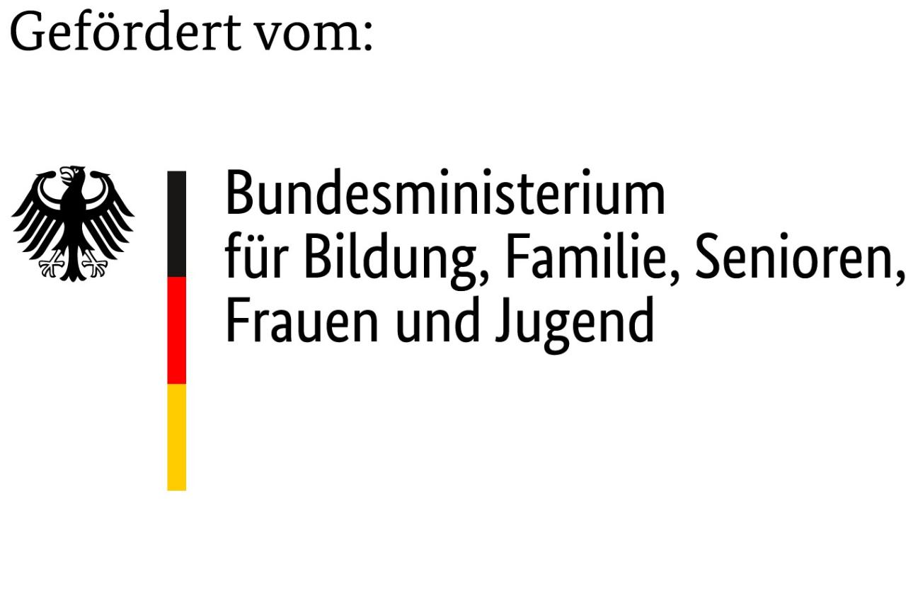 Logo BMBFSFJ - gefördert vom