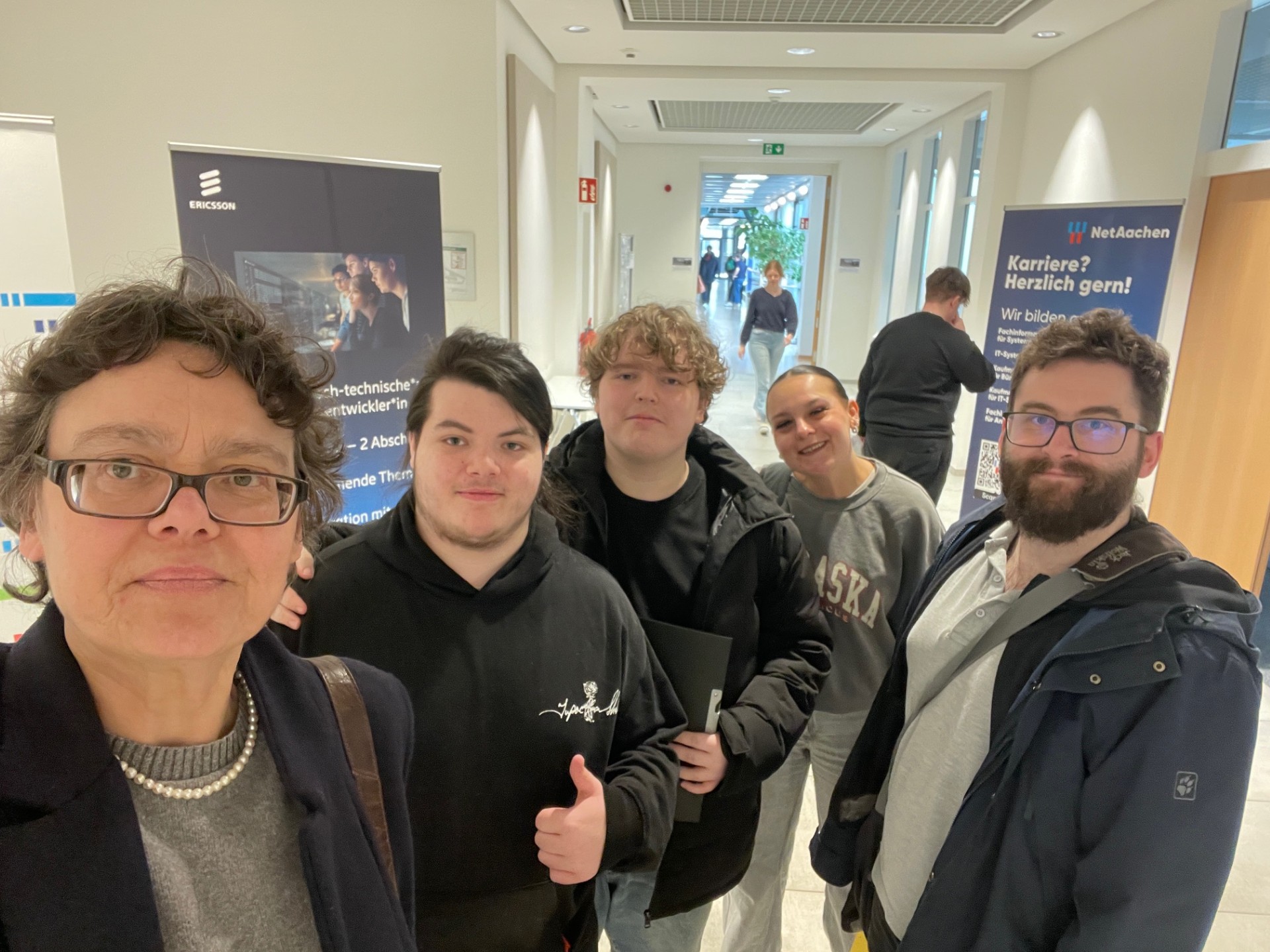 Produktionsschule beim Speeddating