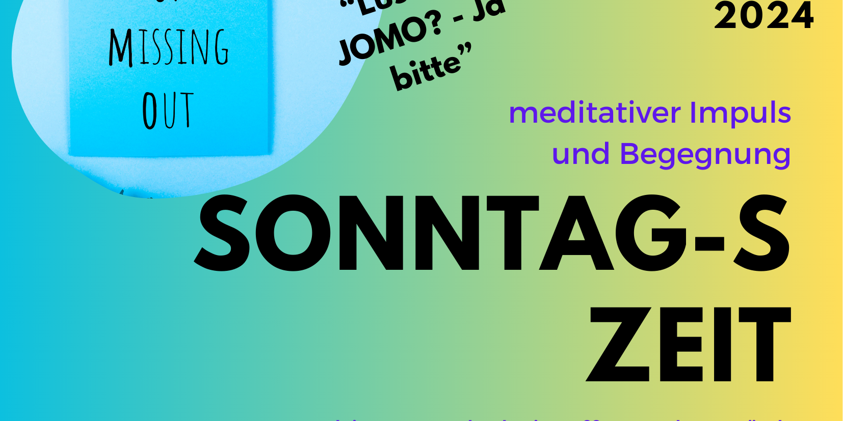 Endlich Sonntag