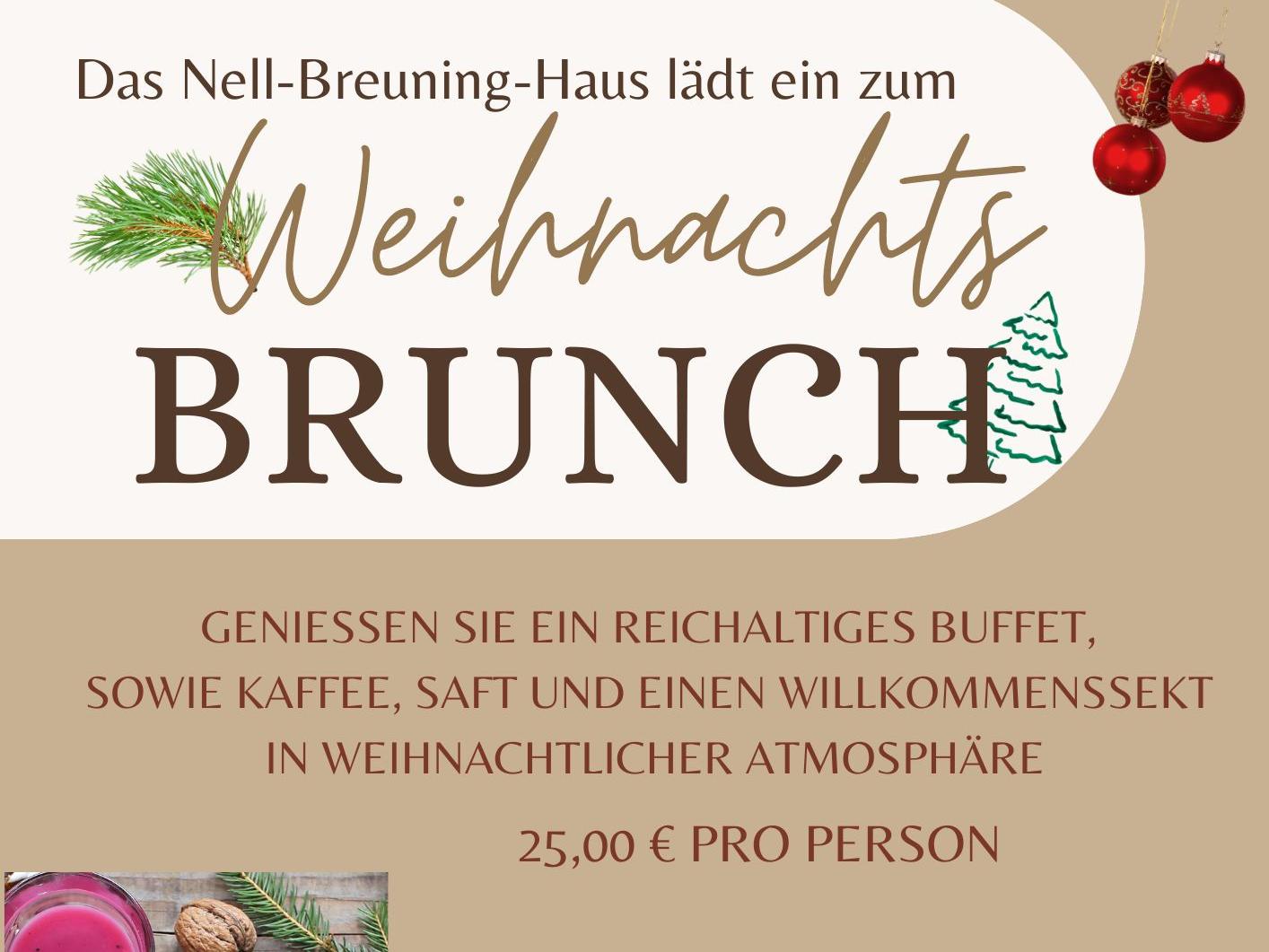 Einladung Weihnachtsbrunch