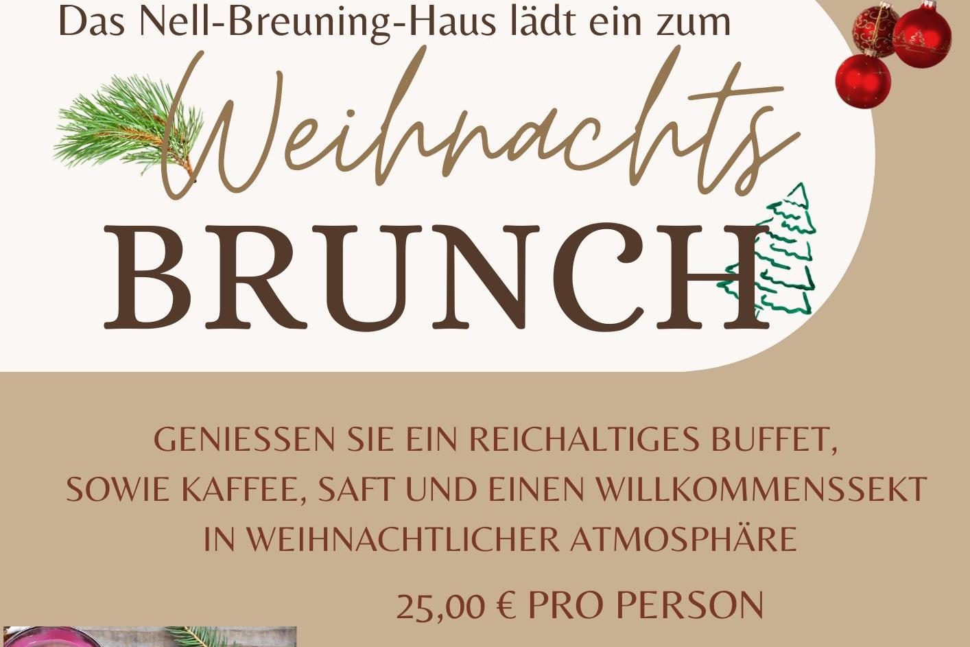 Einladung Weihnachtsbrunch