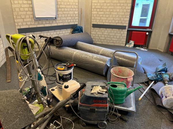 Zweiter Teil der Renovierung 1