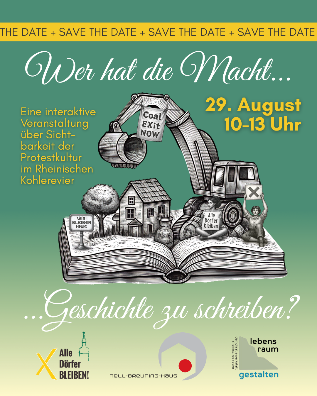 save the date_Sichtbarkeit_Protestkultur