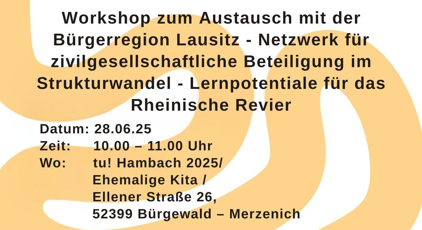 workshop Hambach