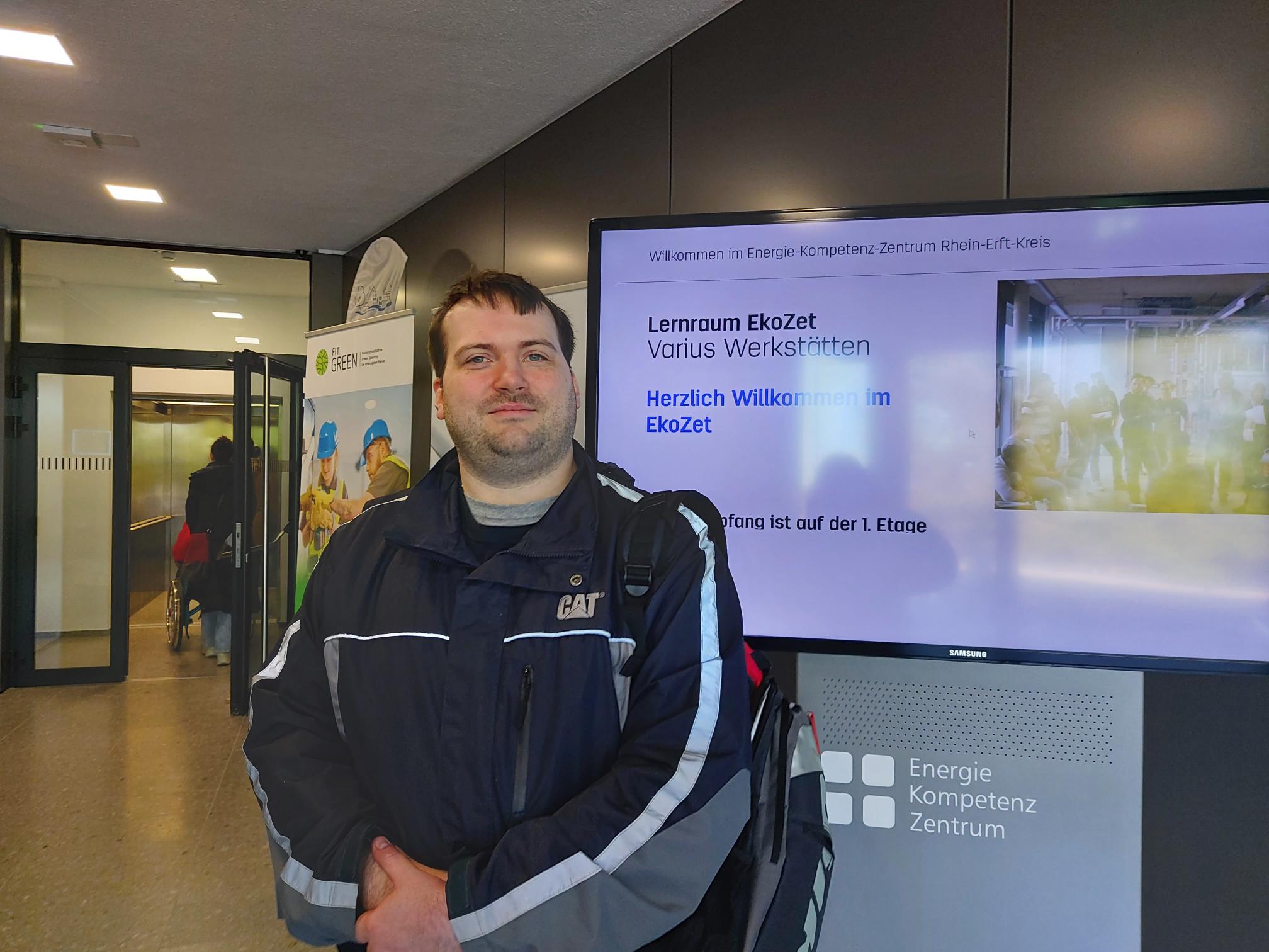 Freundliche Begrüßung der Varius Werkstätten