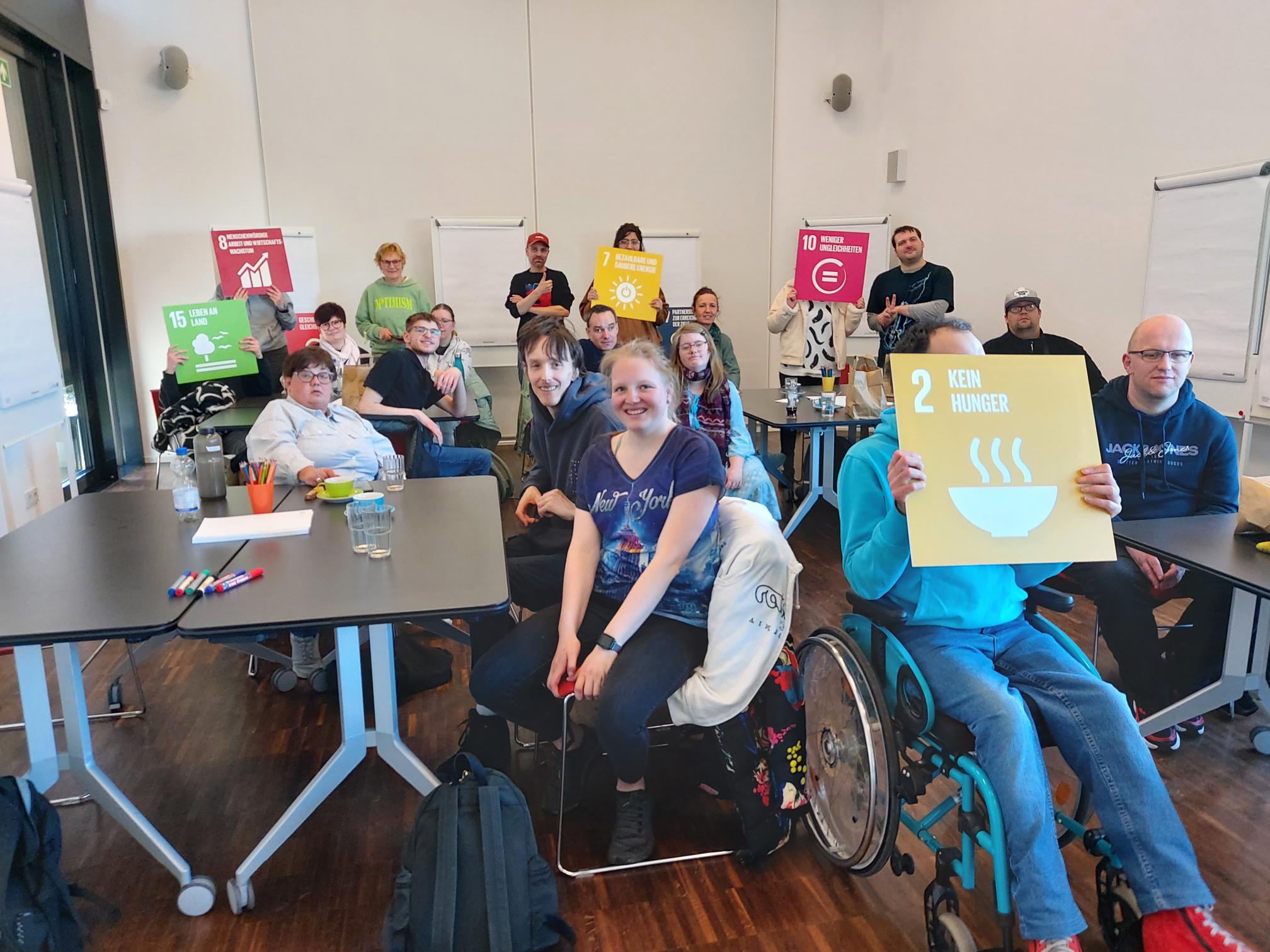 Teilnehmende im Ekozet Bildungsraum