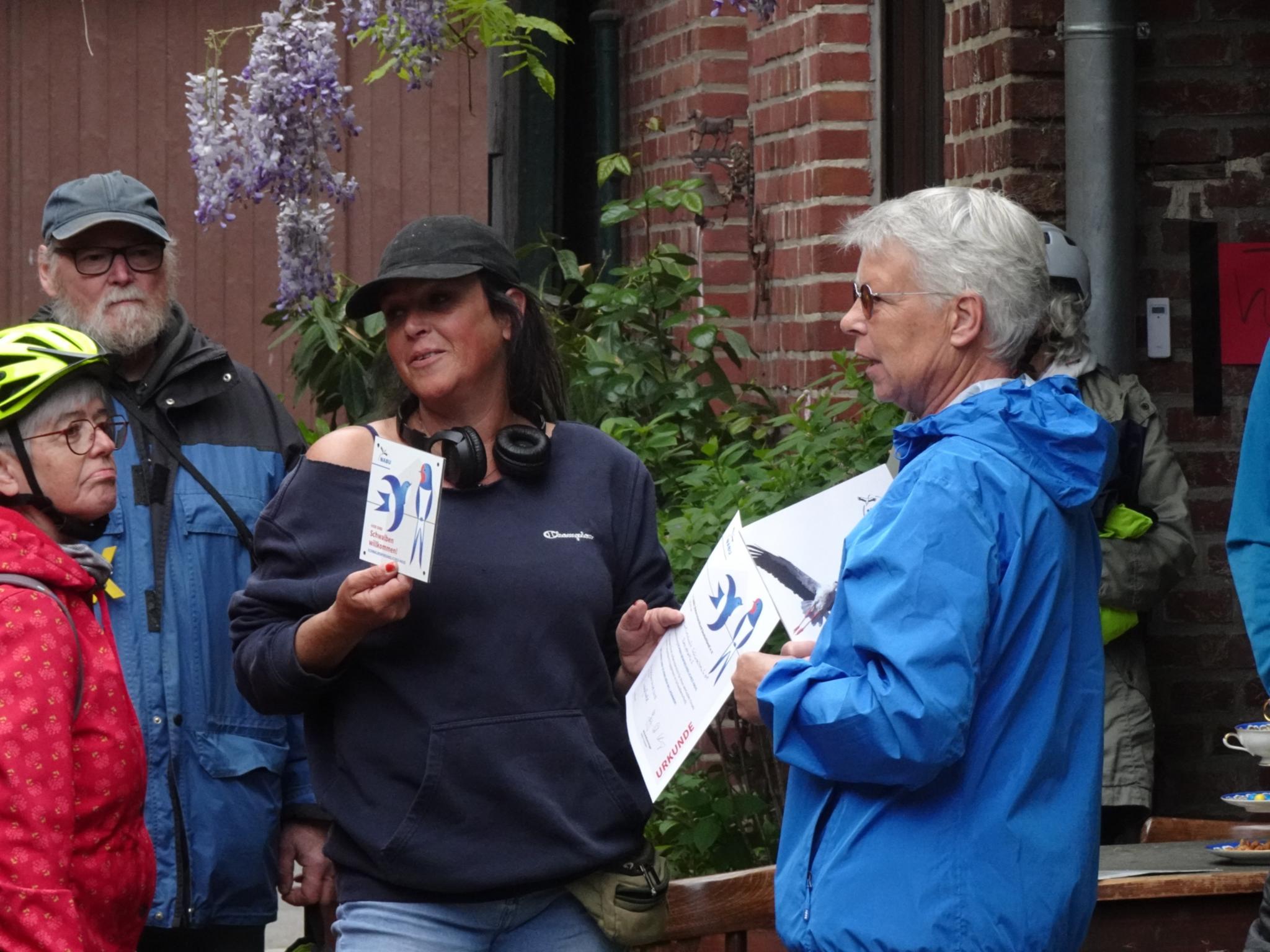 Verleihung Schwalbenplakette