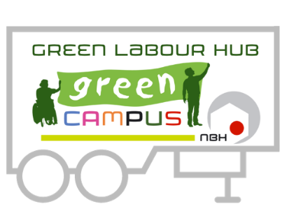 Green Labour Hub weißer Hintergrund