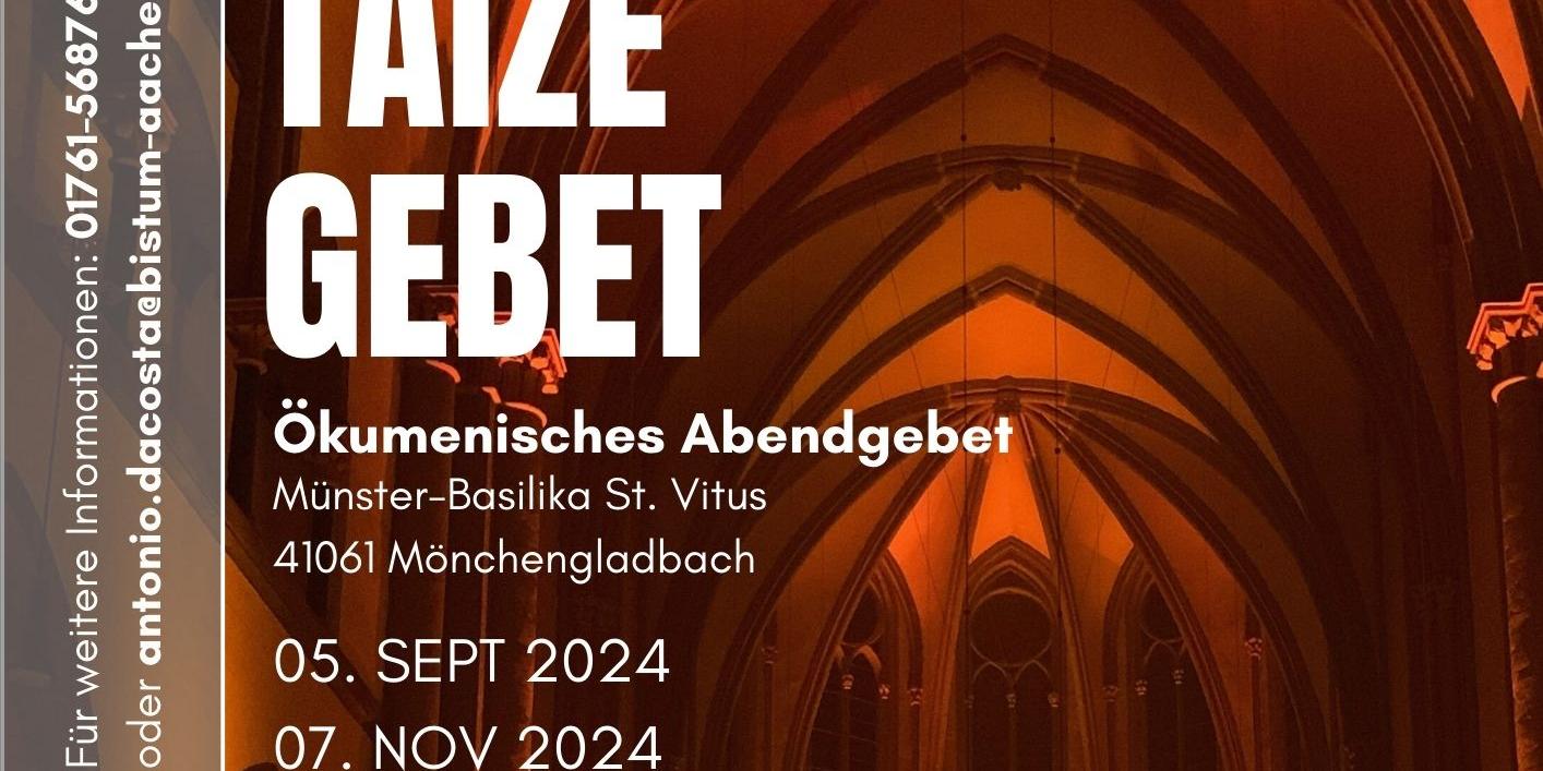 Taizé-Gebet ab September