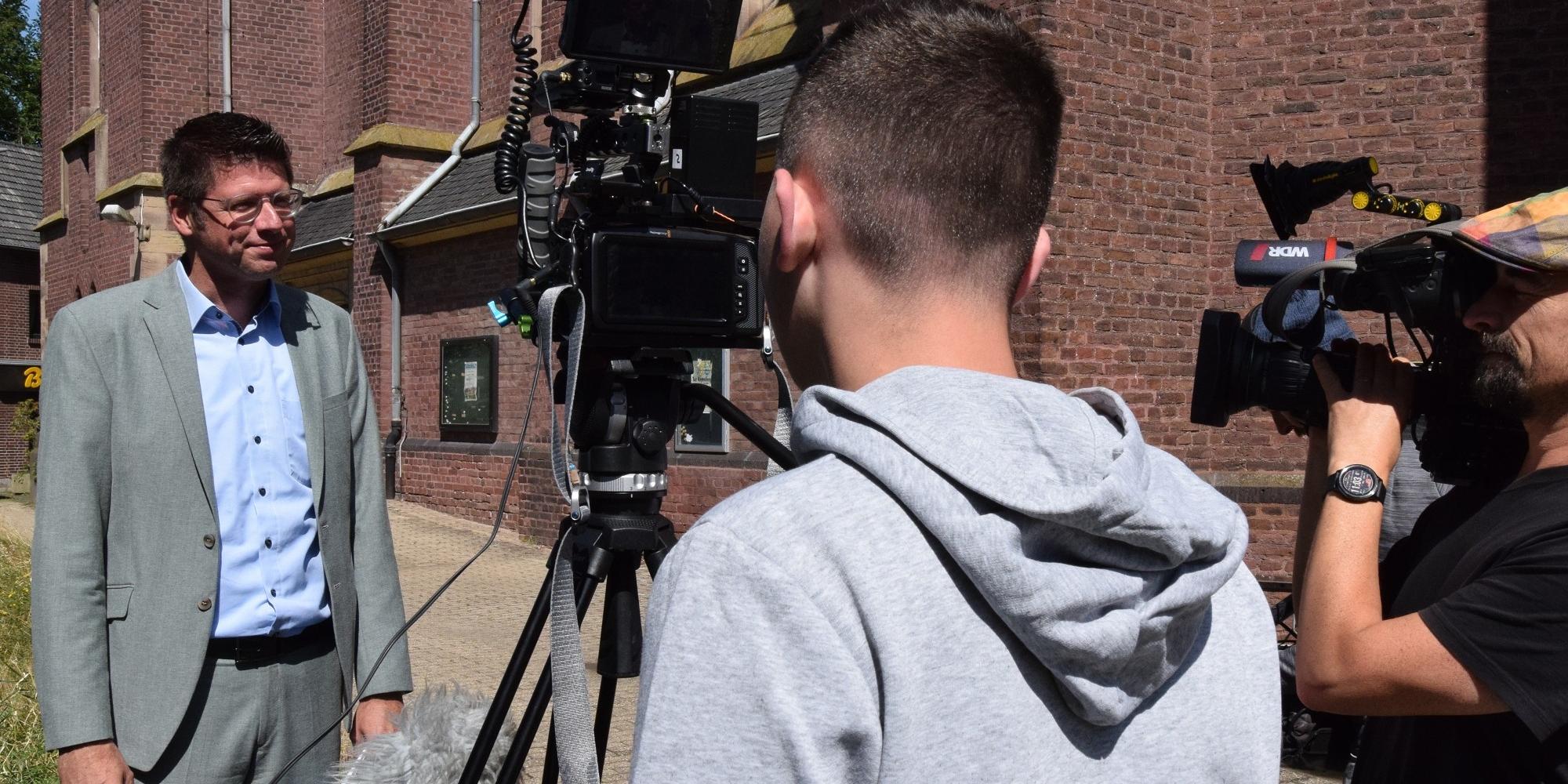 Drehtag im DWS-Filmprojekt 05